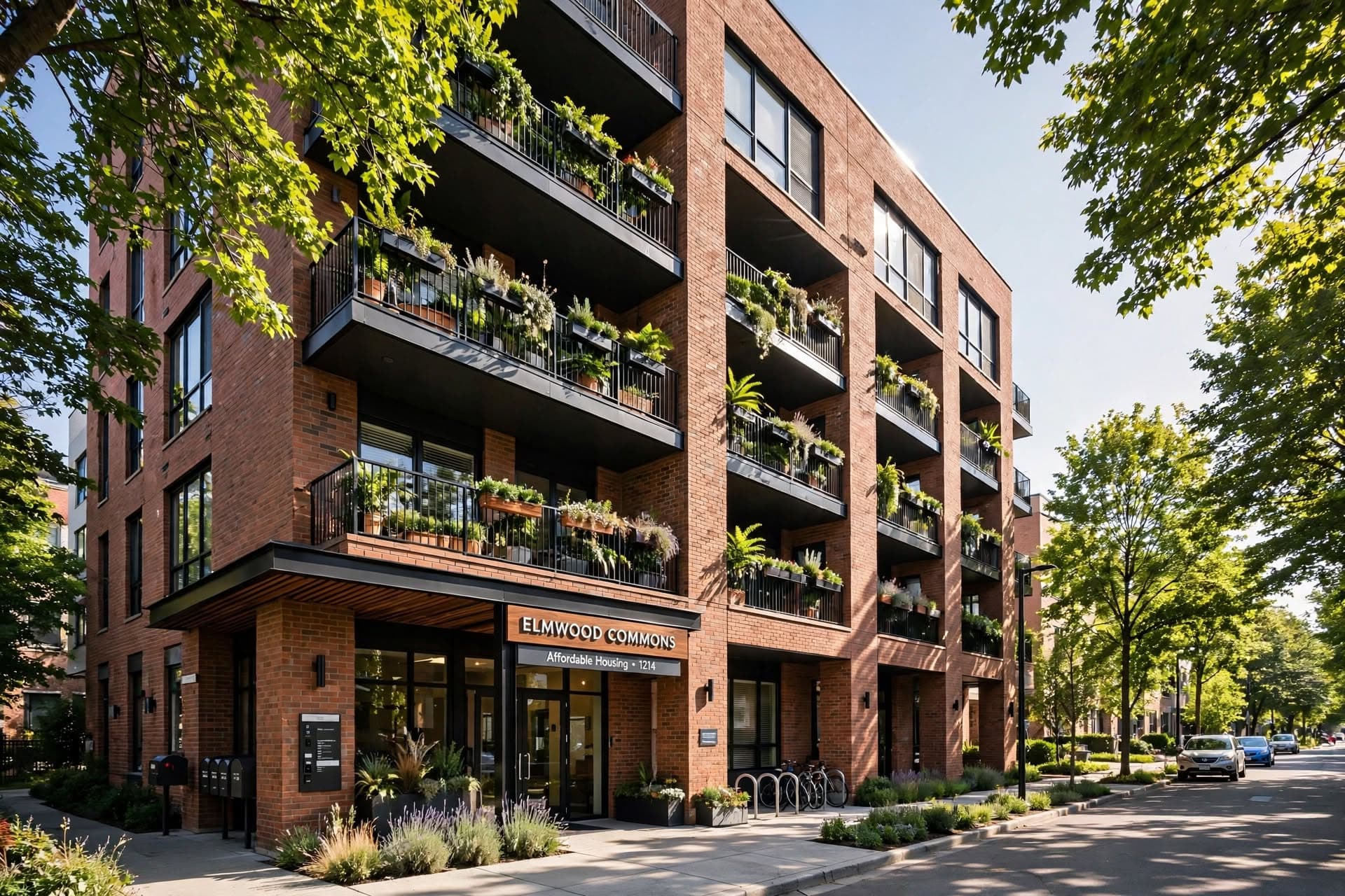 Cortland Museum District housing exterior